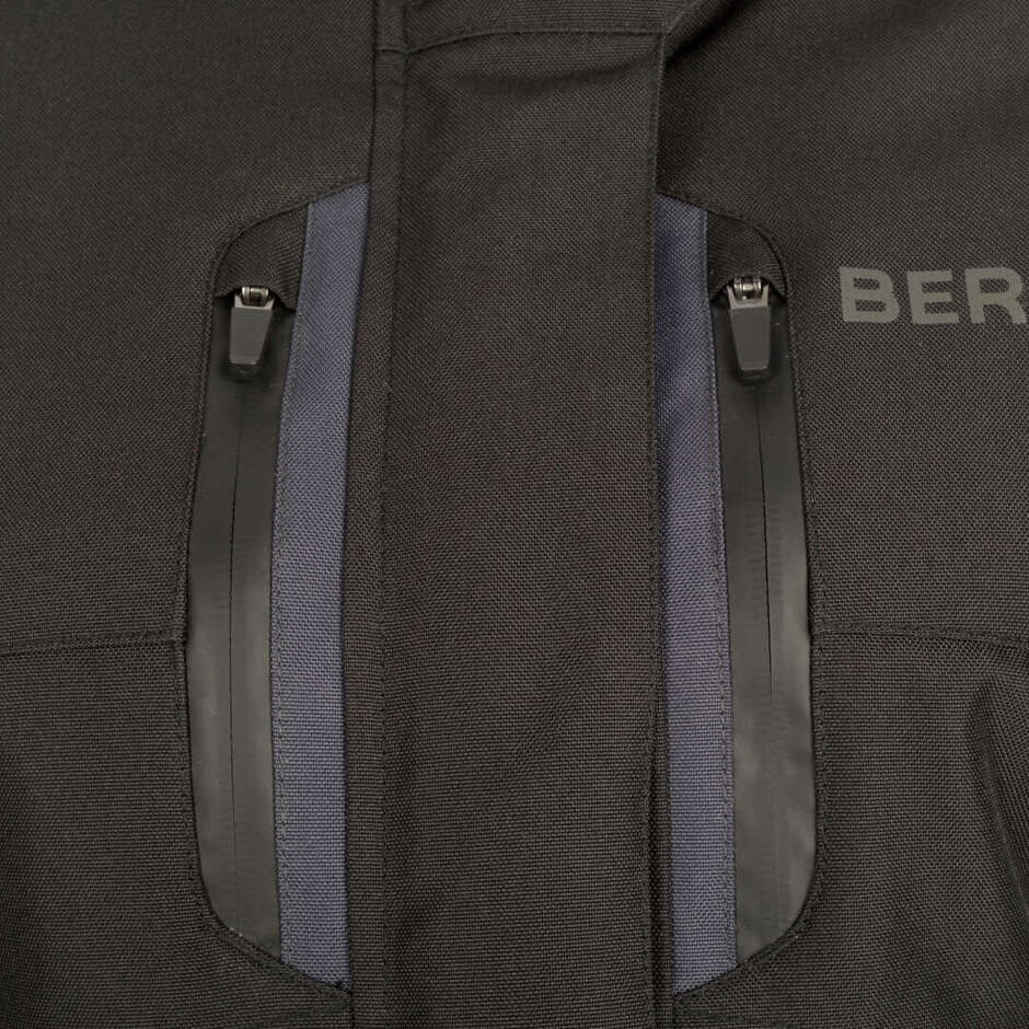 Bering LADY SIBERIA Damen Motorradjacke Schwarz Grau