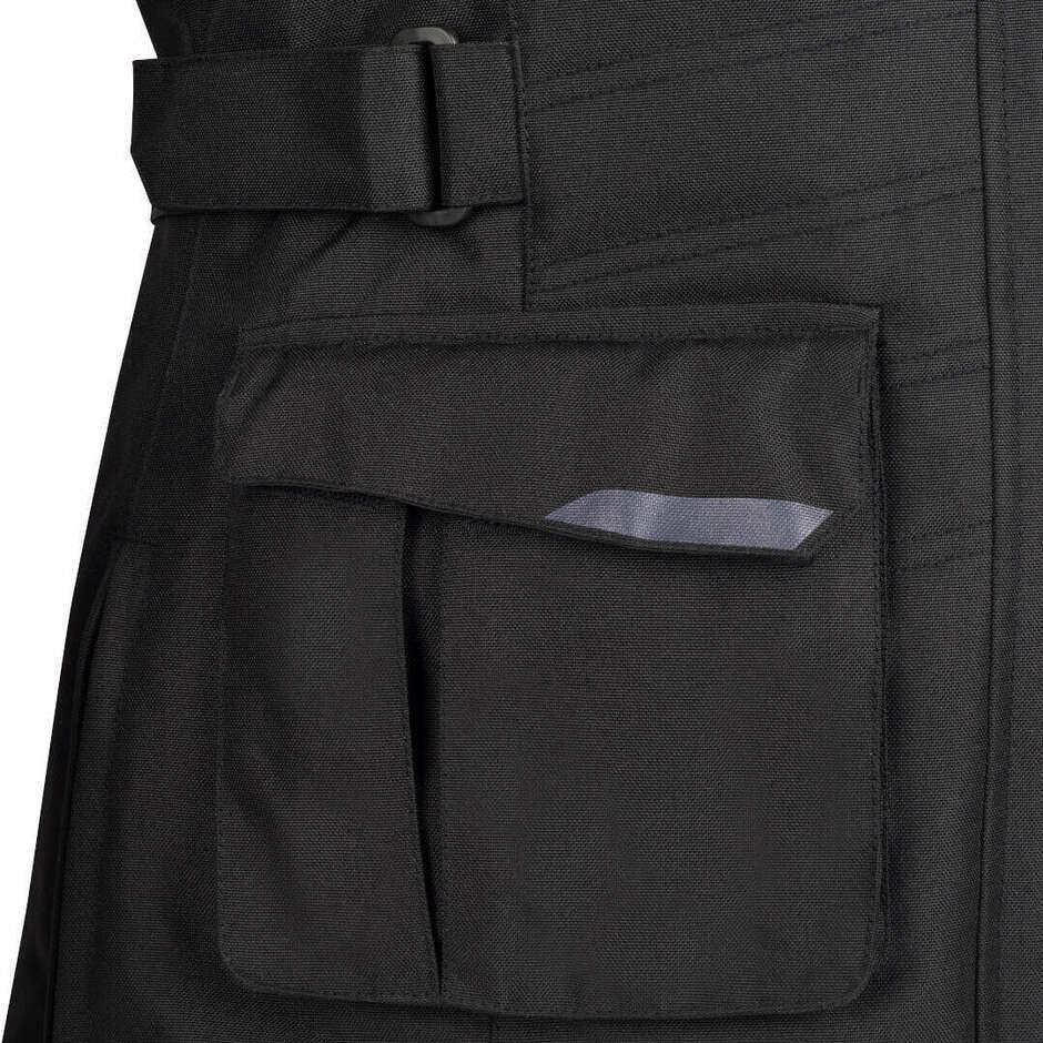 Bering LADY SIBERIA Damen Motorradjacke Schwarz Grau