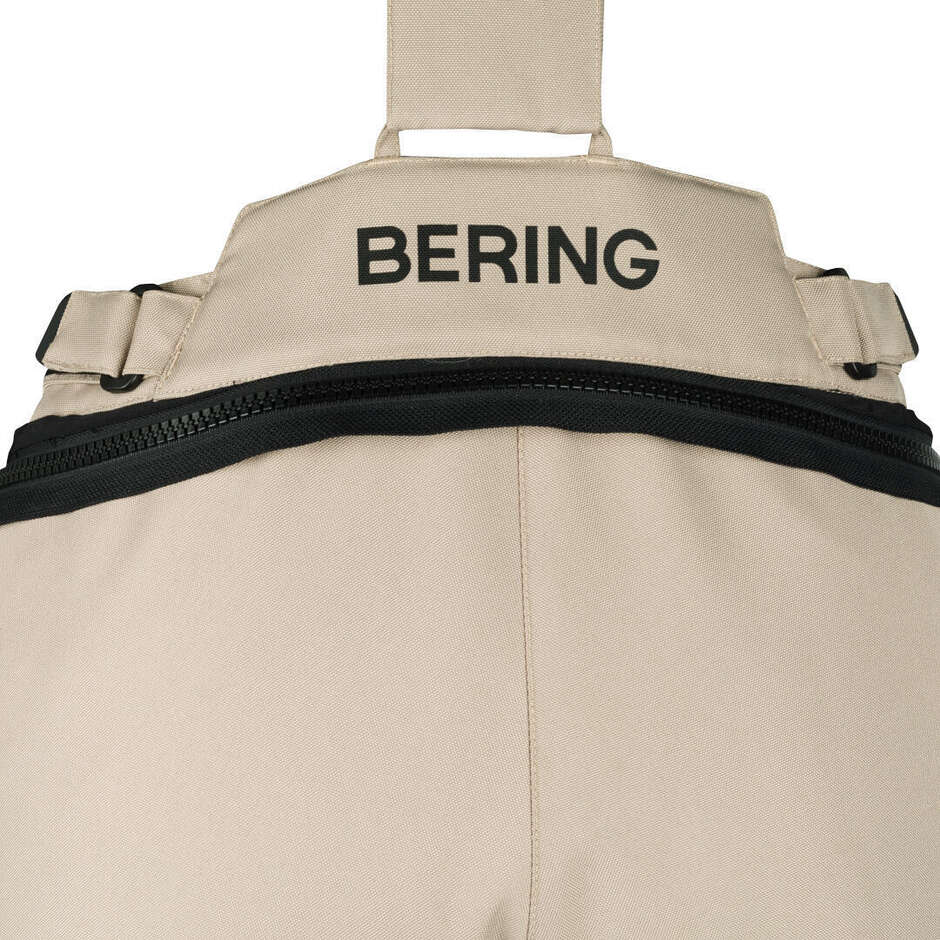 Bering LADY SIBERIA Women's Motorcycle Pants Beige Grey Orange