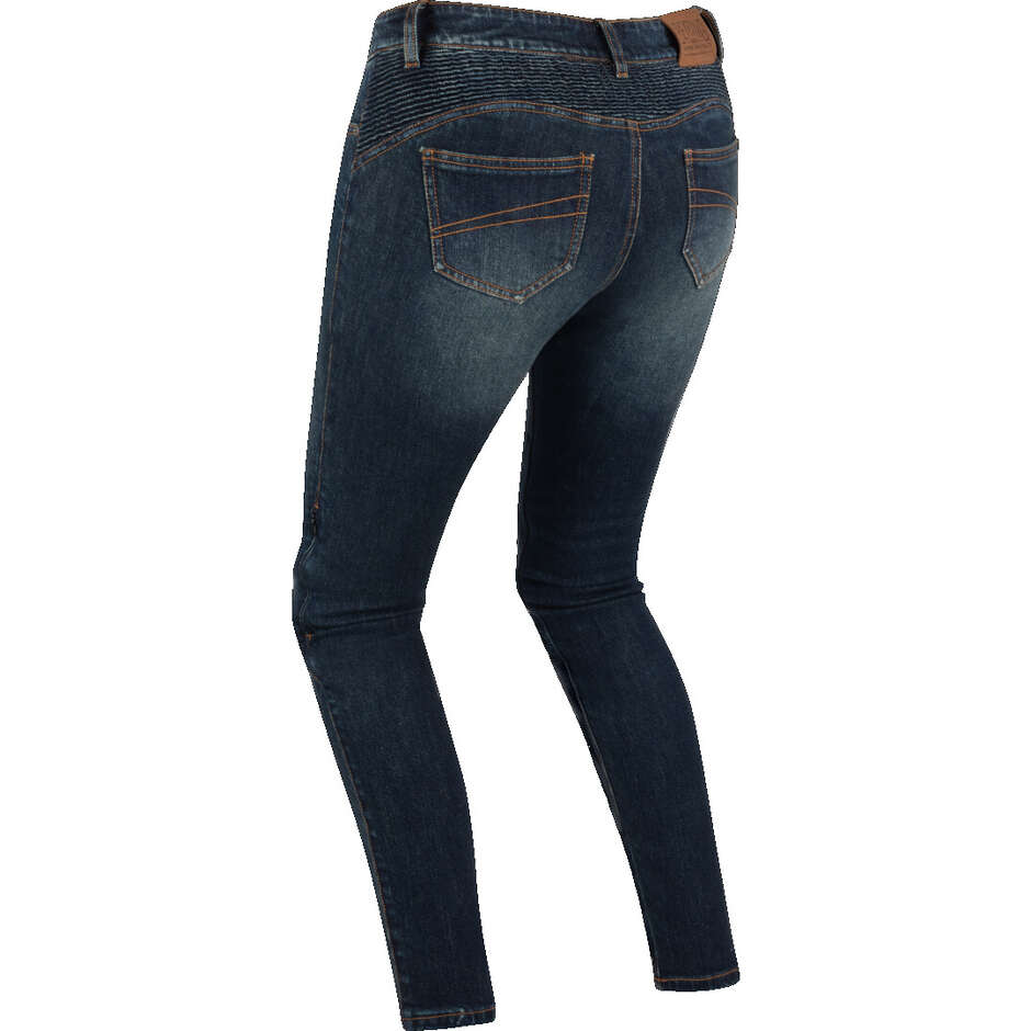 Bering LADY TRACY Damen Motorradhose Blau