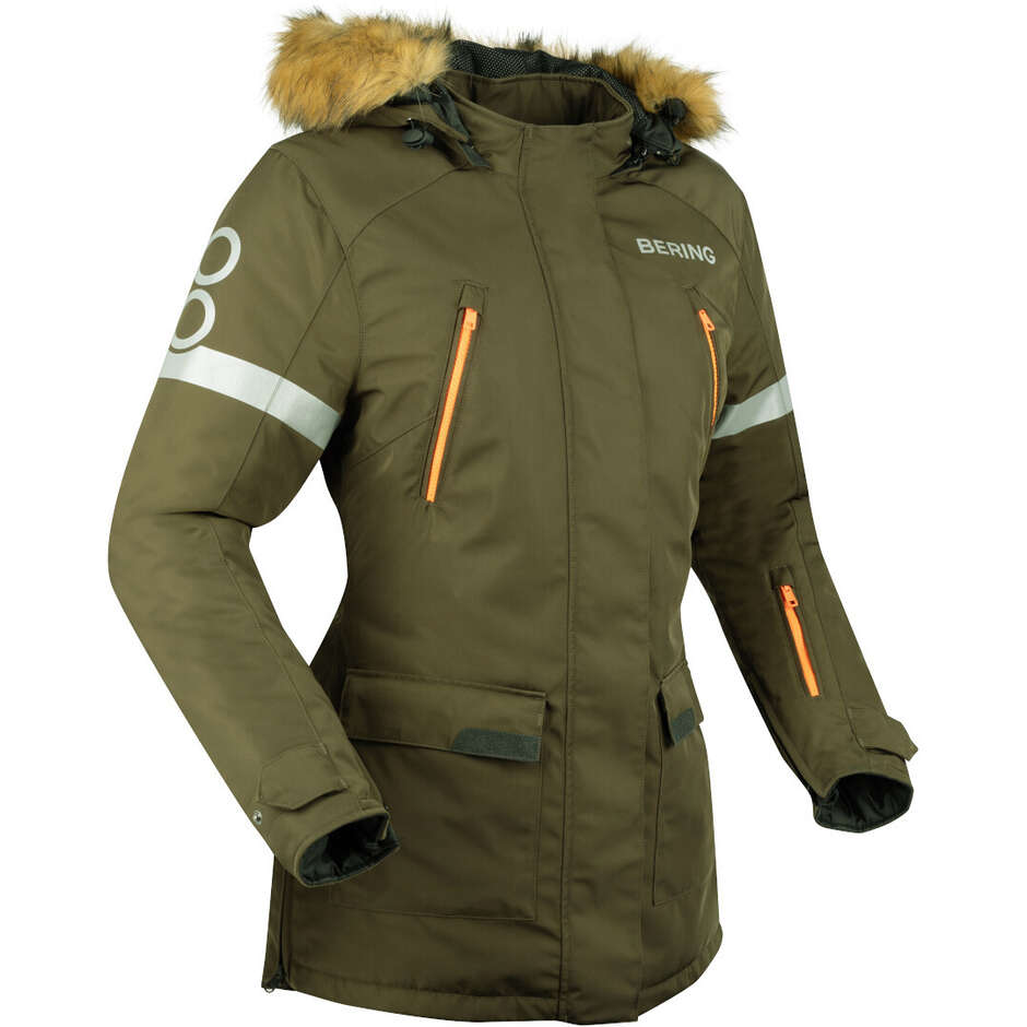 Bering LADY WEMBLEY Damen Motorradjacke Khaki