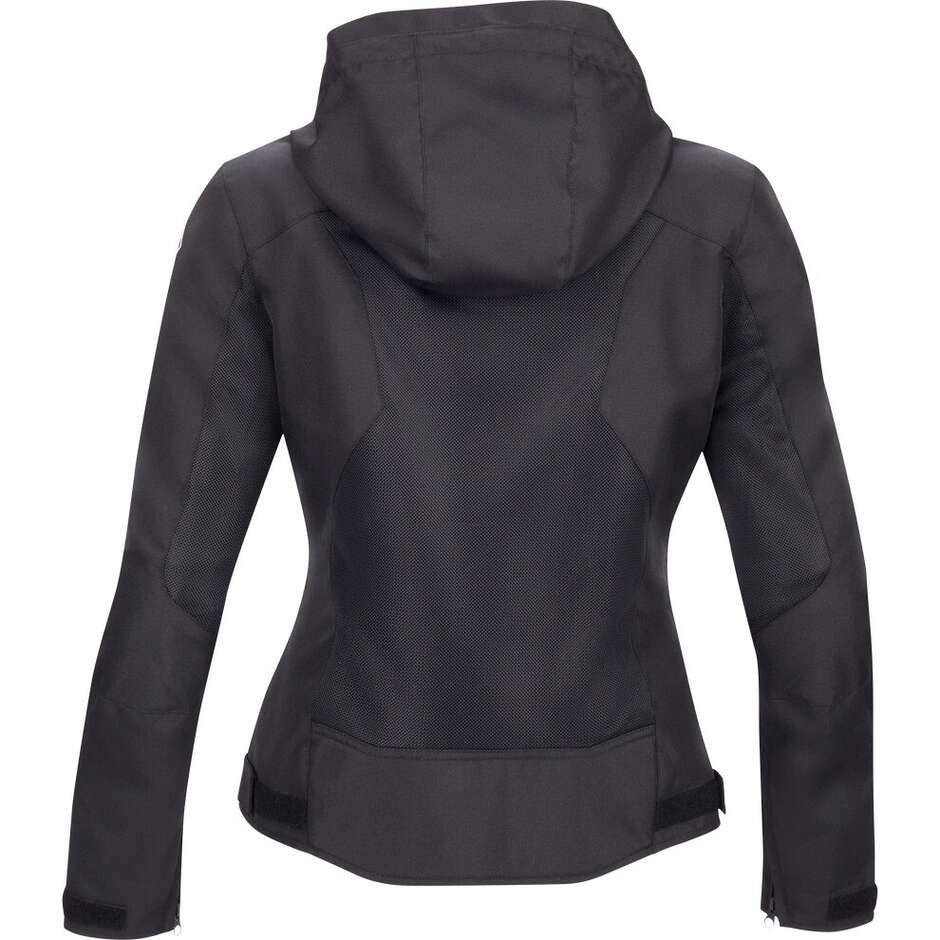 BERING LADY WING Damen-Motorradjacke Schwarz/Fuchsia