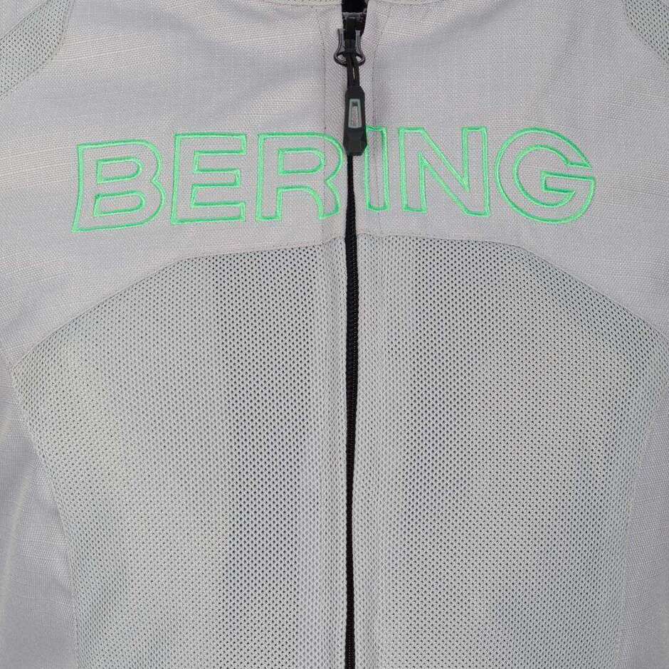 Bering LADY ZAO Women's Motorcycle Jacket Grey Green