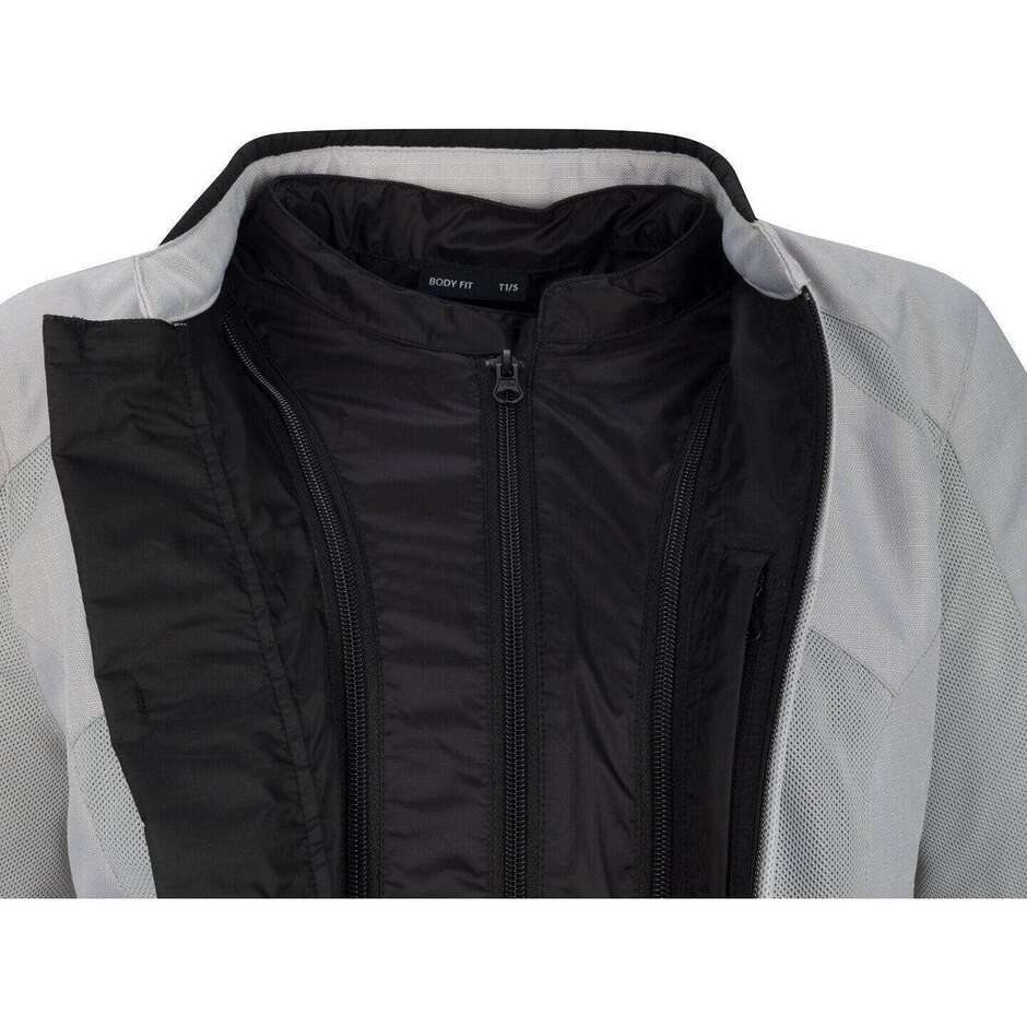 Bering LADY ZAO Women's Motorcycle Jacket Grey Green