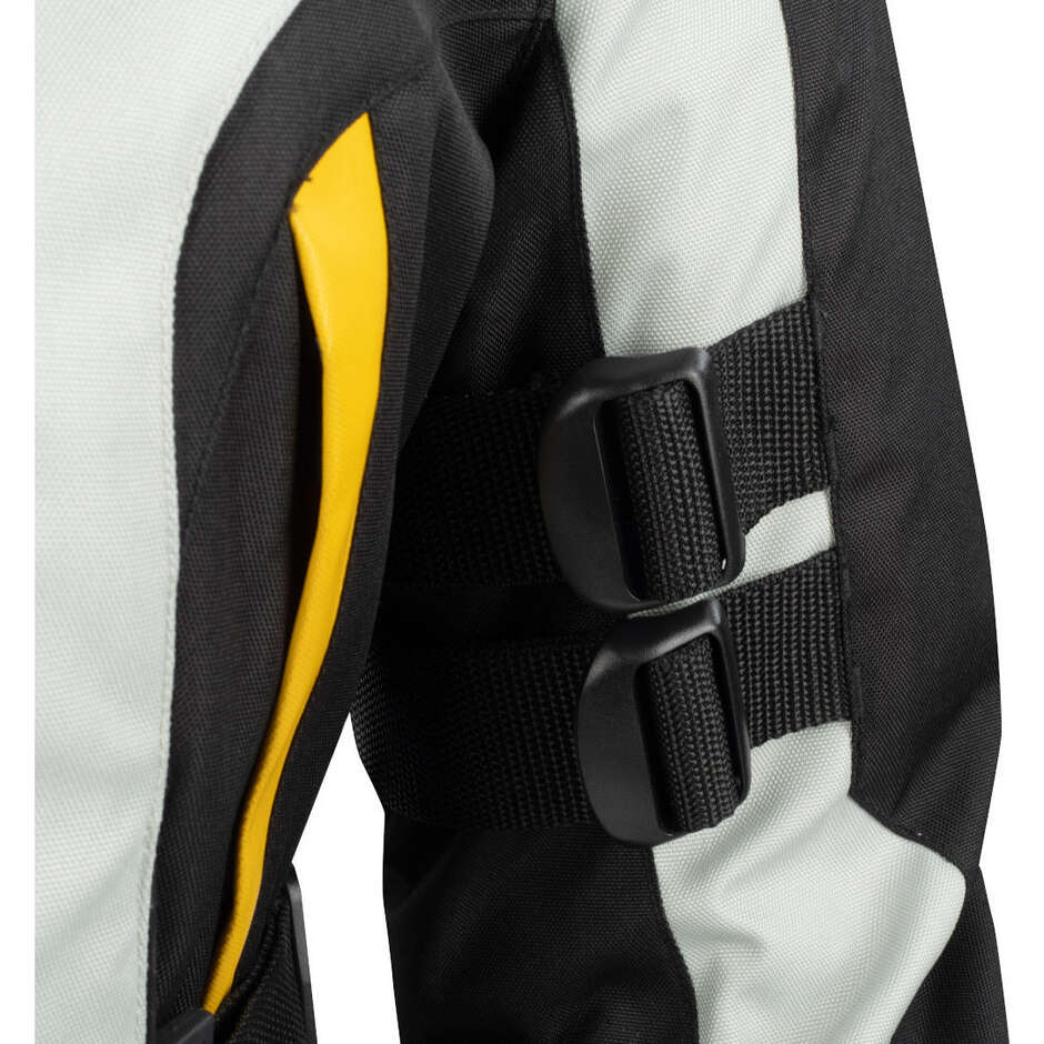 Bering LADY ZEPHYR Women's Motorcycle Jacket Black Grey Yellow