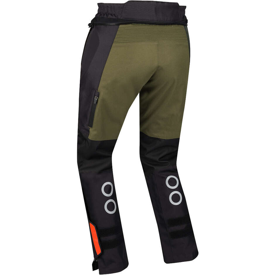 Bering LADY ZEPHYR Women's Motorcycle Pants Black Khaki Orange