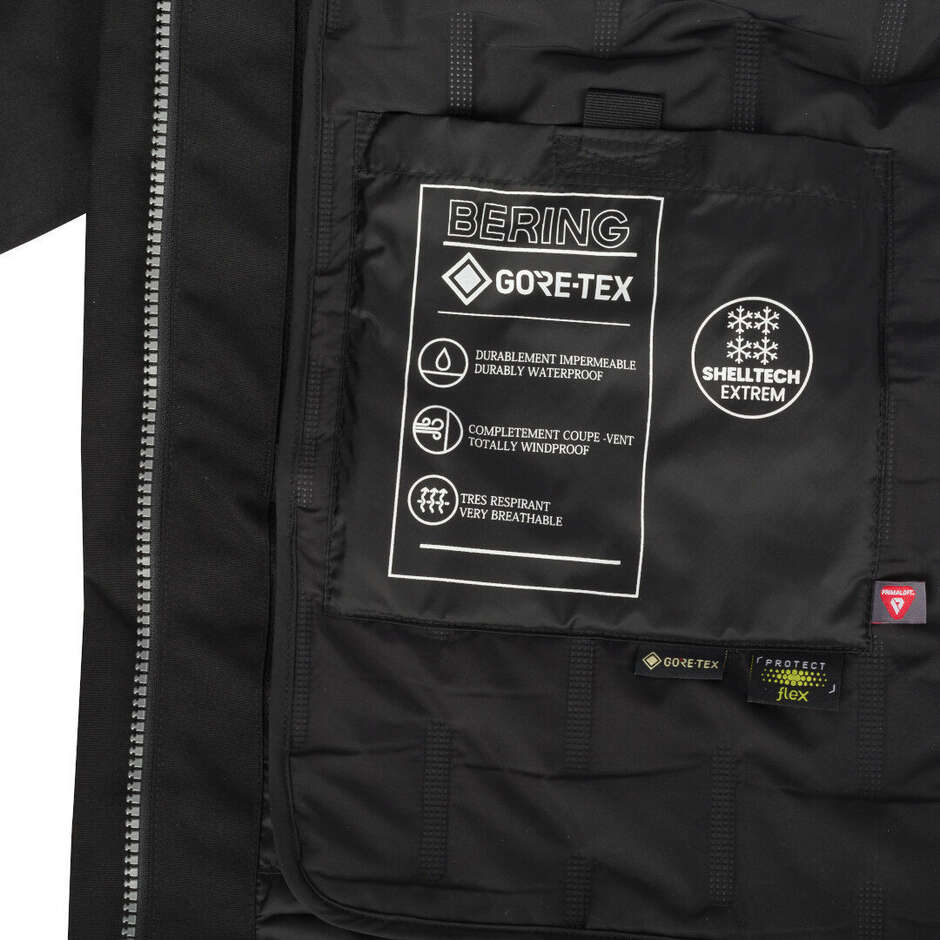 Bering LAKEFIELD GTX Motorradjacke Schwarz