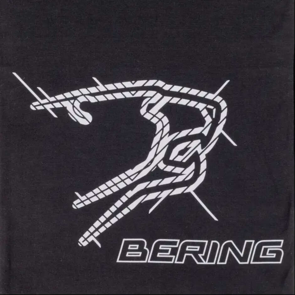 Bering Necktube MONO Motorrad Nackenwärmer Schwarz Grau