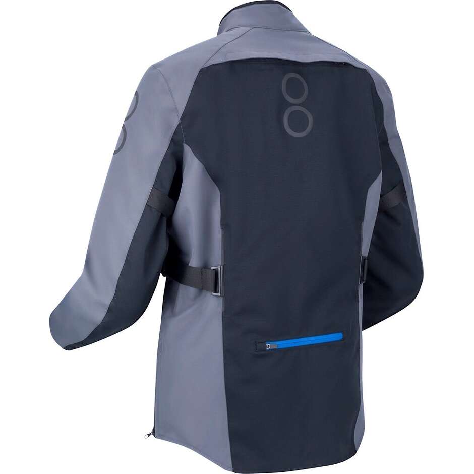 BERING OXYGEN Motorcycle Jacket Grey/Black/Blue