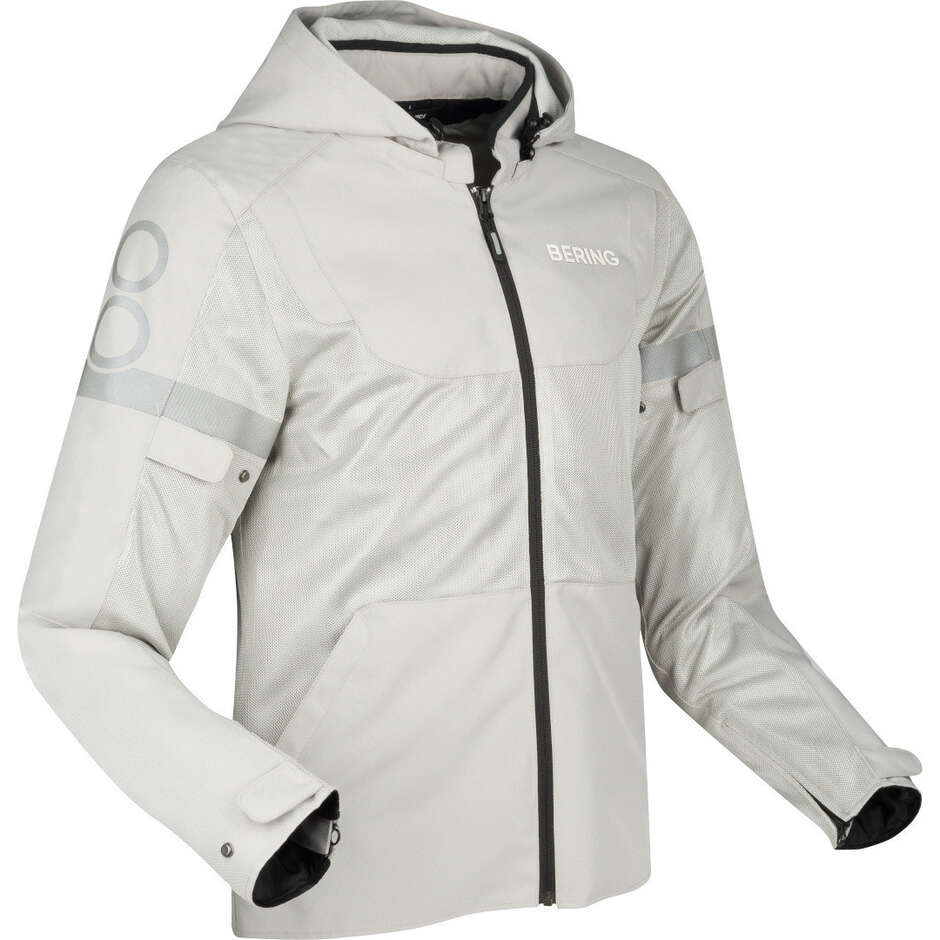 Bering PROFIL Motorradjacke Grau Schwarz