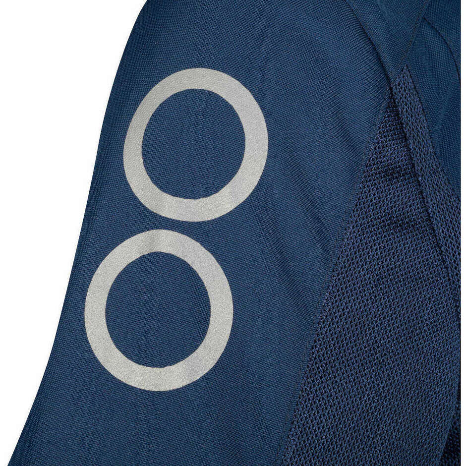 Bering PROFIL Navy Fluo Motorcycle Jacket