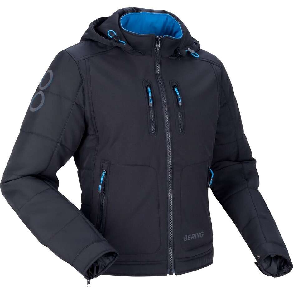 BERING SCOOP Motorcycle Jacket Black