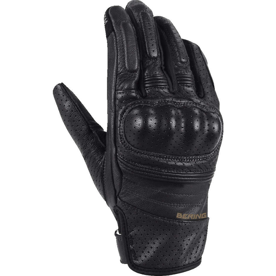 Bering SCORE Motorcycle Gloves Black