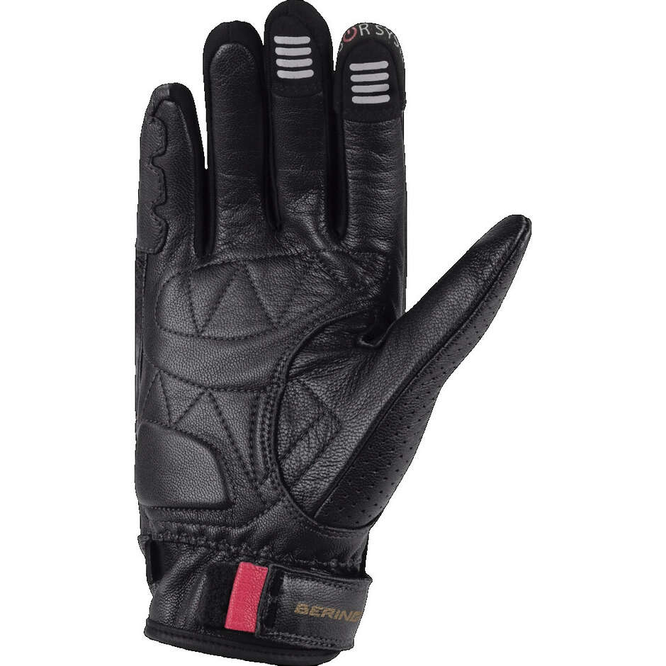 Bering SCORE Motorcycle Gloves Black