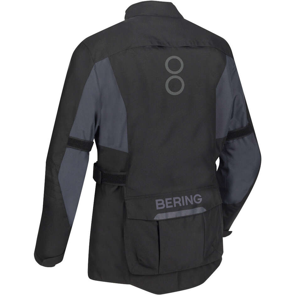 Bering SIBERIA Motorcycle Jacket Black Grey