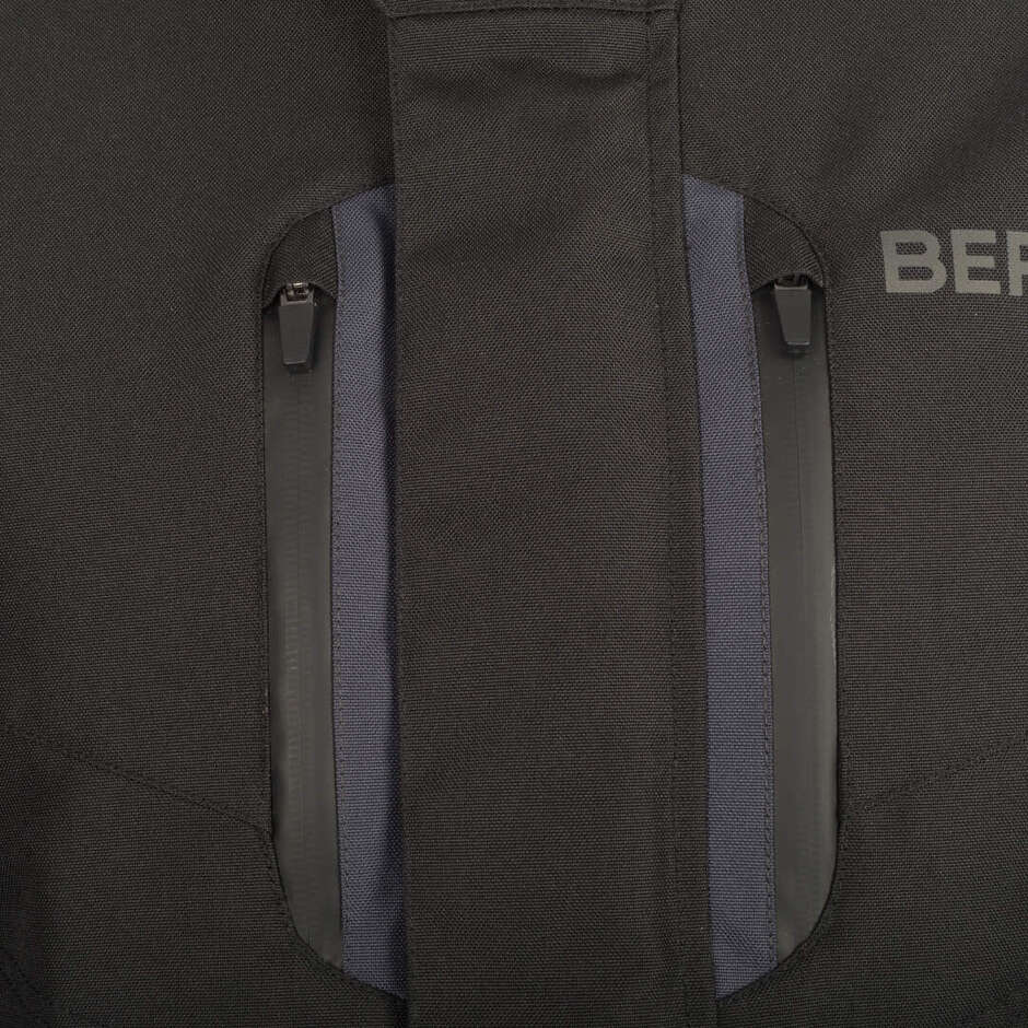 Bering SIBERIA Motorcycle Jacket Black Grey