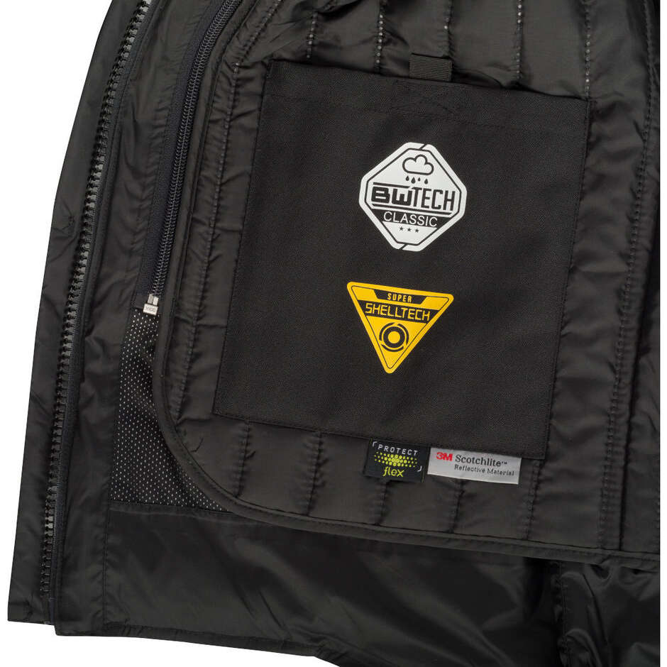 Bering SIBERIA Motorcycle Jacket Black Grey