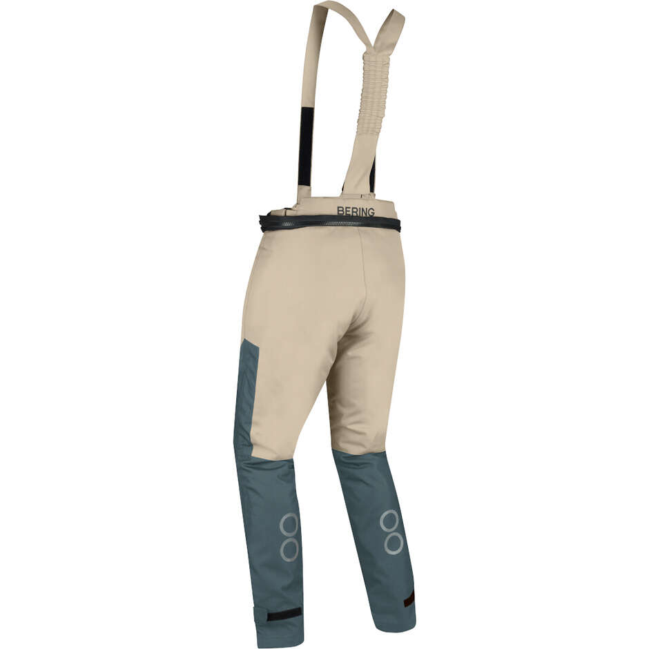 Bering SIBERIA Motorcycle Pants Beige Grey Orange