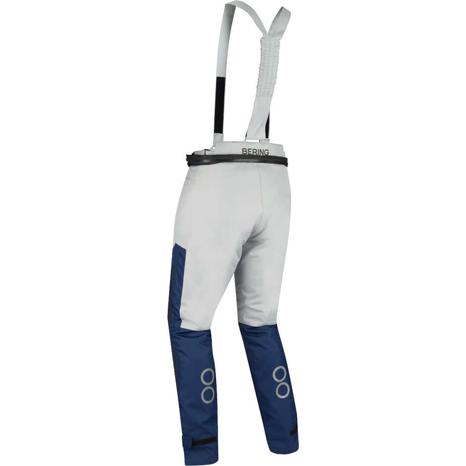 Bering SIBERIA Motorcycle Pants Grey Blue Red