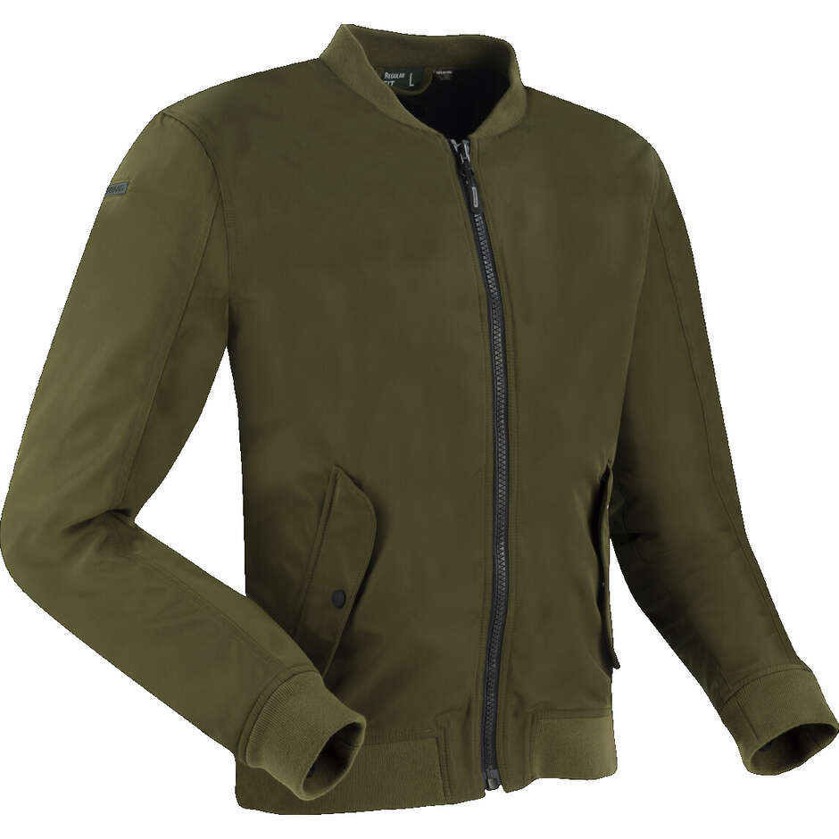 Bering SQUADRA Khaki Motorcycle Jacket