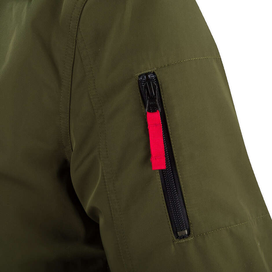 Bering SQUADRA Khaki Motorcycle Jacket