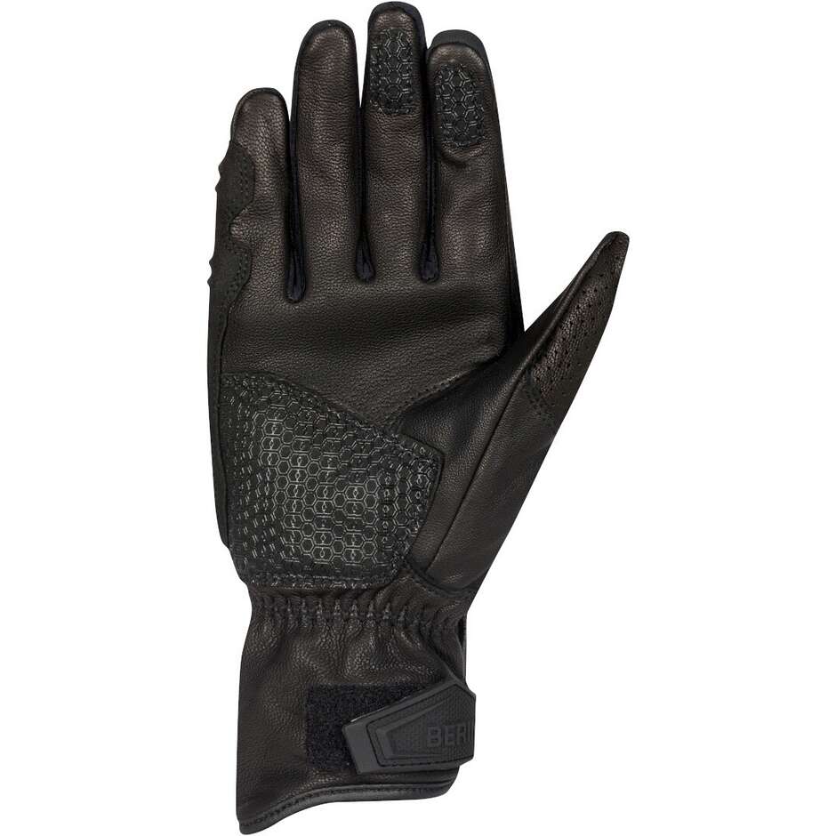 Bering TORNADO Motorradhandschuhe Schwarz