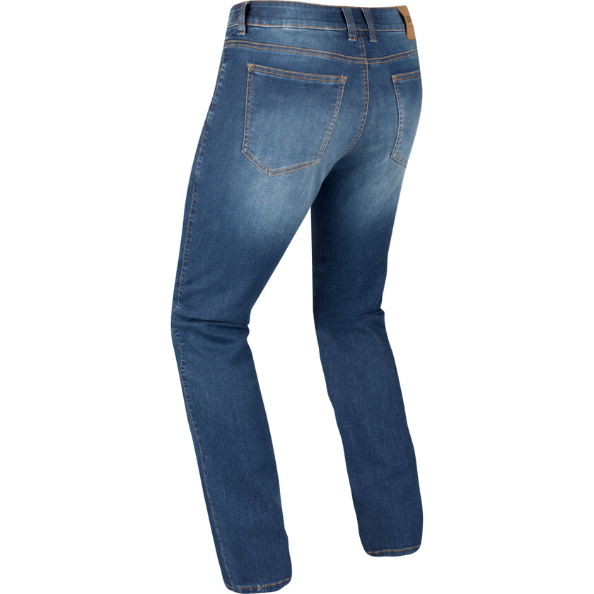 Bering TRUST Straight Blue Washed Motorcycle Pants