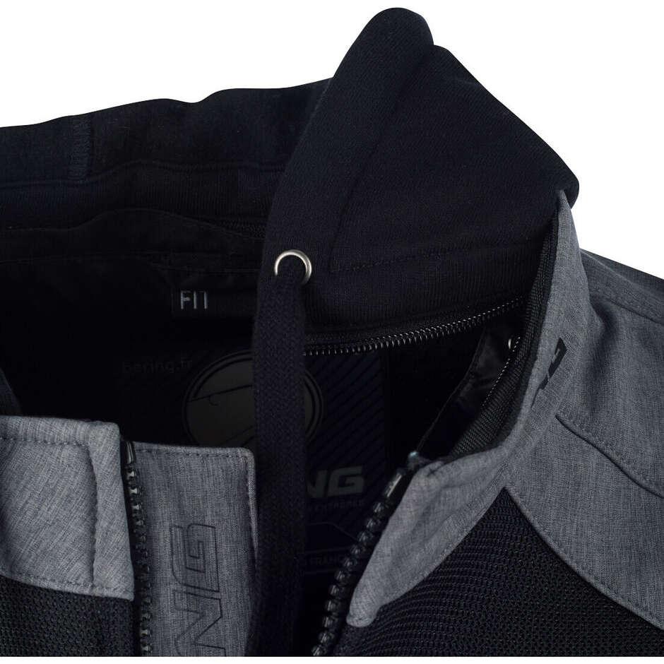 Bering ZENITH Motorcycle Jacket Black Grey