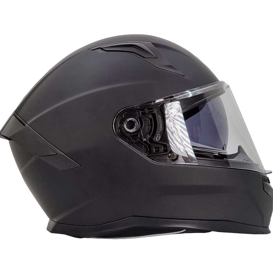 Bhr 831 Rocket Full Face Motorcycle Helmet Double Visor Matt Black