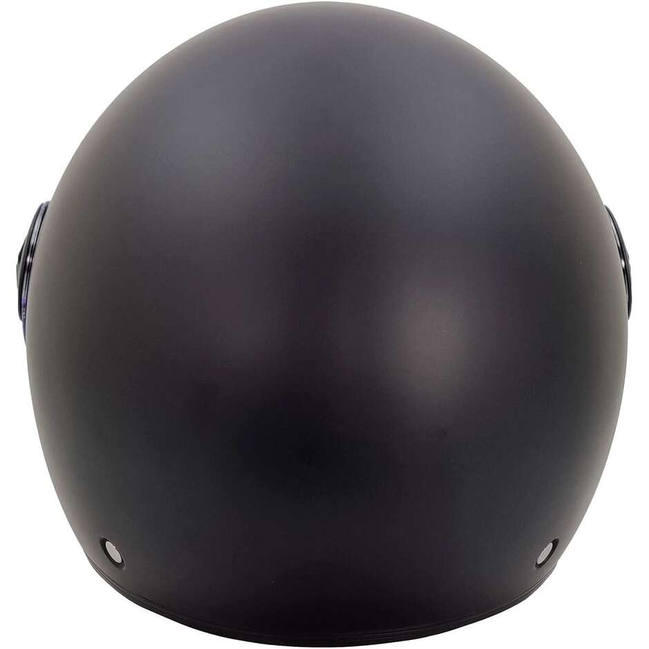 Bhr 832 Minimal Mattschwarzer Jet-Motorradhelm