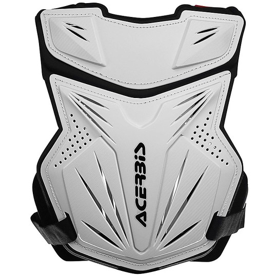 Bib Motocross Enduro acerbis Impact chest protector White