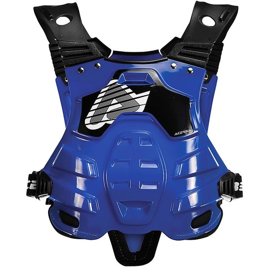 Bib Motocross Enduro acerbis Profile Blue chest protector