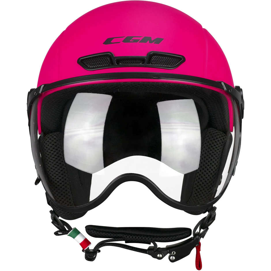 Bike & Ski Helmet CGM 801a EBI MONO Matt Fluo Pink