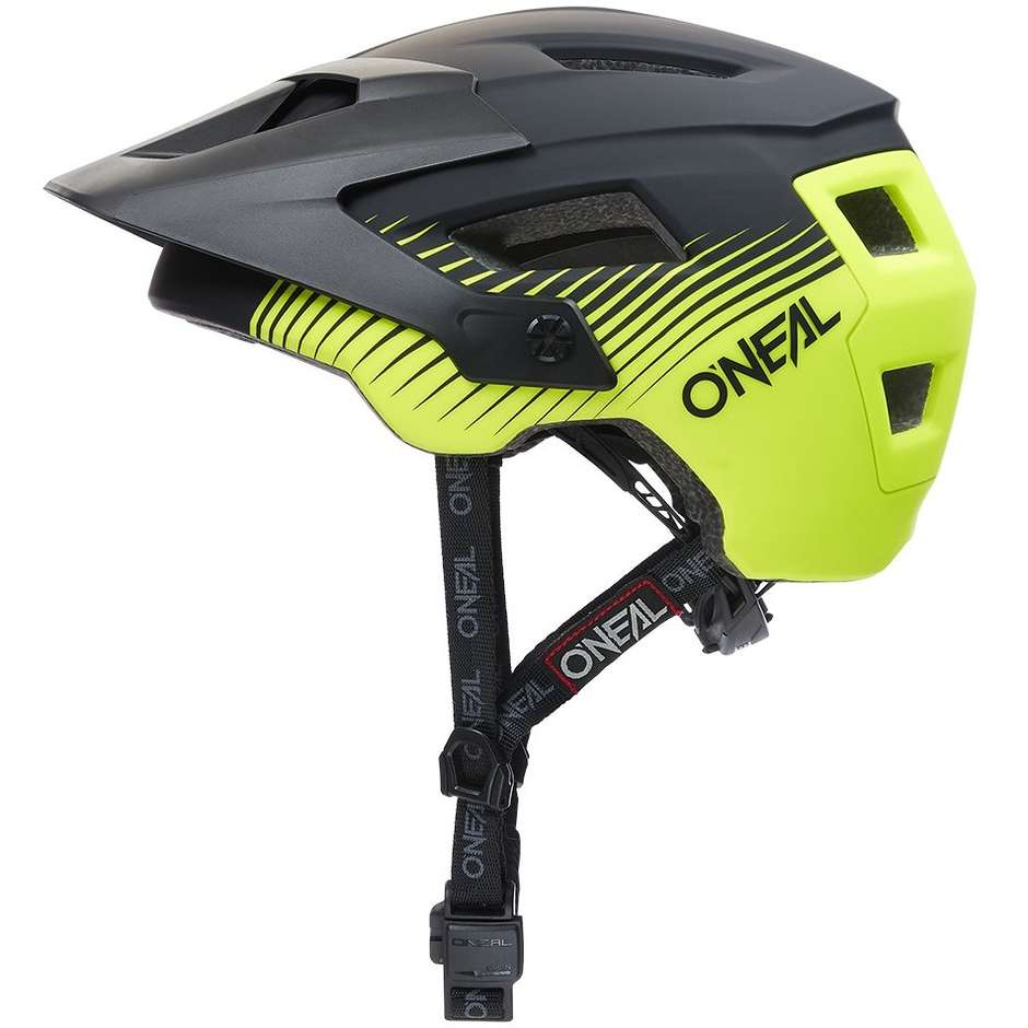 Bike Helmet Oneal Mtb eBike Defender grill V.22 Black Yellow