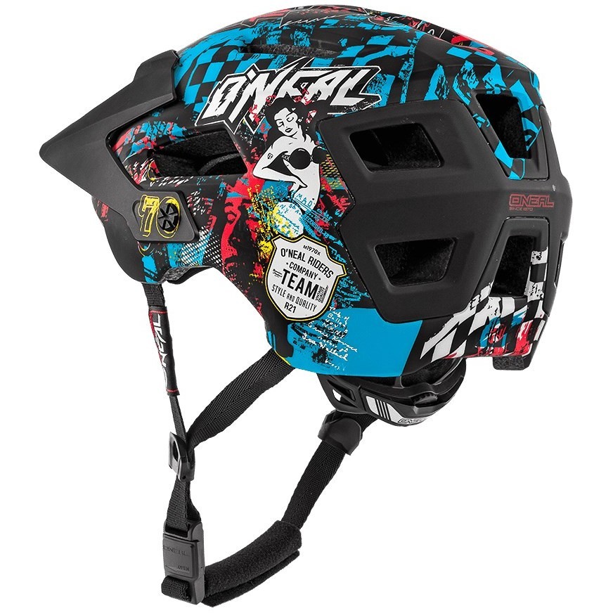 Bike Helmet Oneal Mtb eBike Defender Wild Multicolor