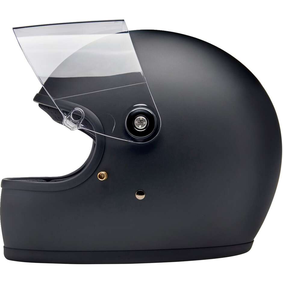 Biltwell Gringo S Full Face Motorcycle Helmet Matt Black