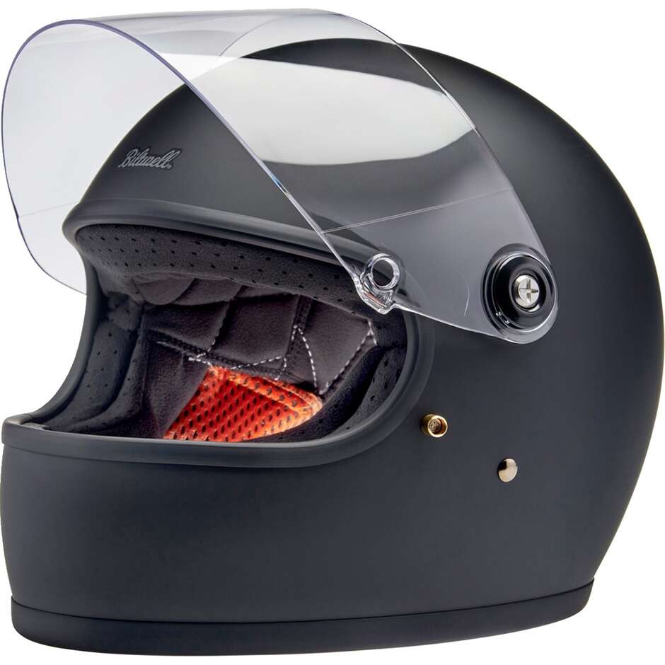 Biltwell Gringo S Full Face Motorcycle Helmet Matt Black