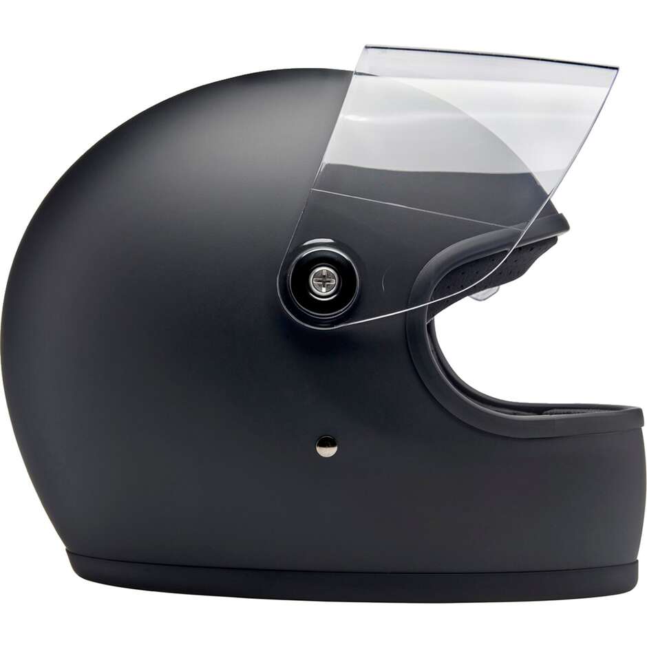 Biltwell Gringo S Full Face Motorcycle Helmet Matt Black