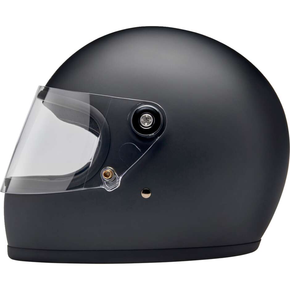 Biltwell Gringo S Full Face Motorcycle Helmet Matt Black