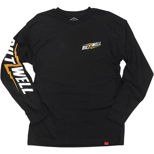 Biltwell Long Sleeves Bolt Model Casual T-Shirt Black