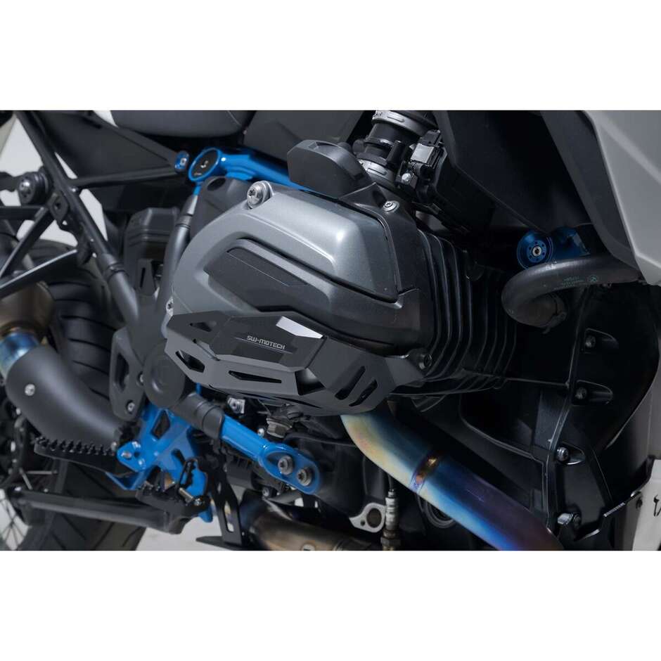 Black Cylinder Guard Sw-Motech MSS.07.781.10203/B For BMW R 1200 Models (12-18)