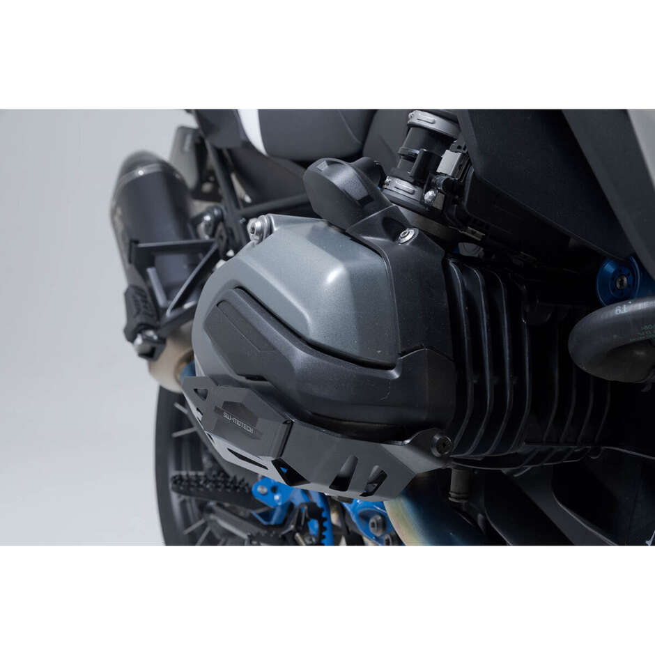Black Cylinder Guard Sw-Motech MSS.07.781.10203/B For BMW R 1200 Models (12-18)