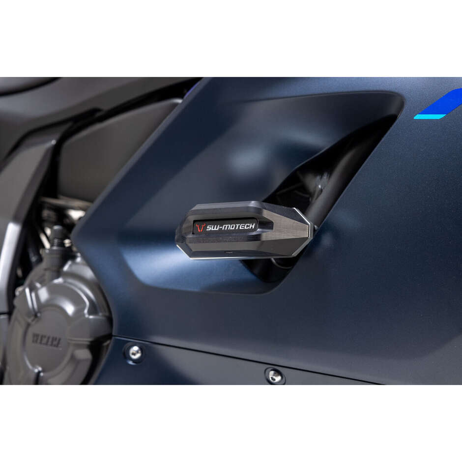 Black Frame Slider Kit SSTP.06.590.11300/B For Yamaha YZF-R7 (21-)