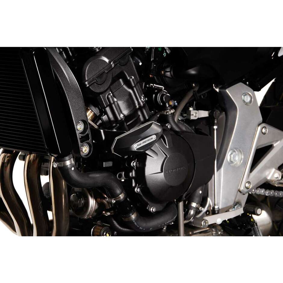 Black Frame Slider Kit STP.01.590.10400/B For Honda CB600F (07-13), CBF600 S/N (08-09)