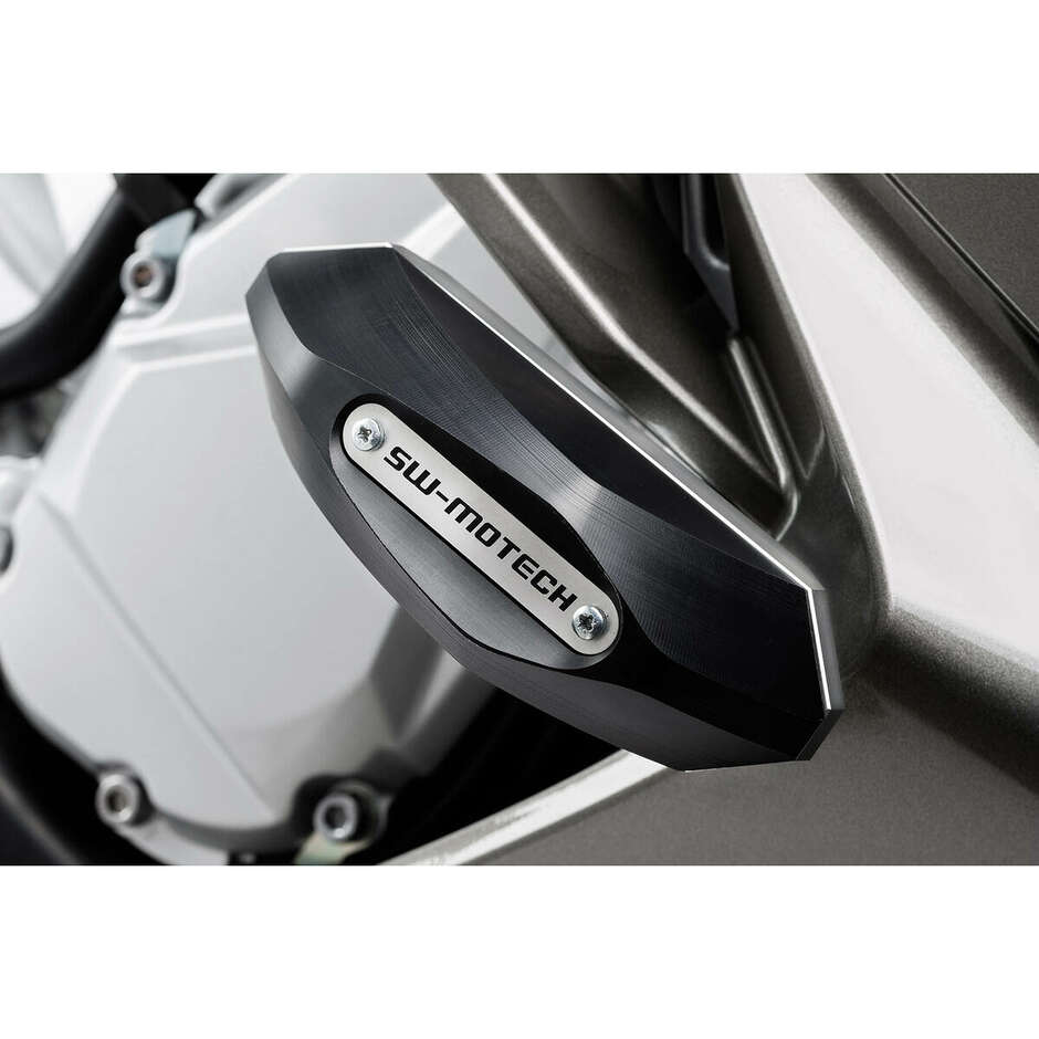 Black Frame Slider Kit STP.06.590.10301/B For Yamaha FJR 1300 (06-15)