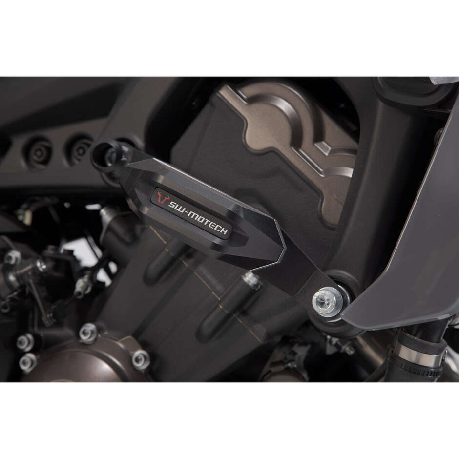 Black Frame Slider Kit STP.06.590.10900/B For Yamaha MT-09/Tracer, XSR900/Abarth