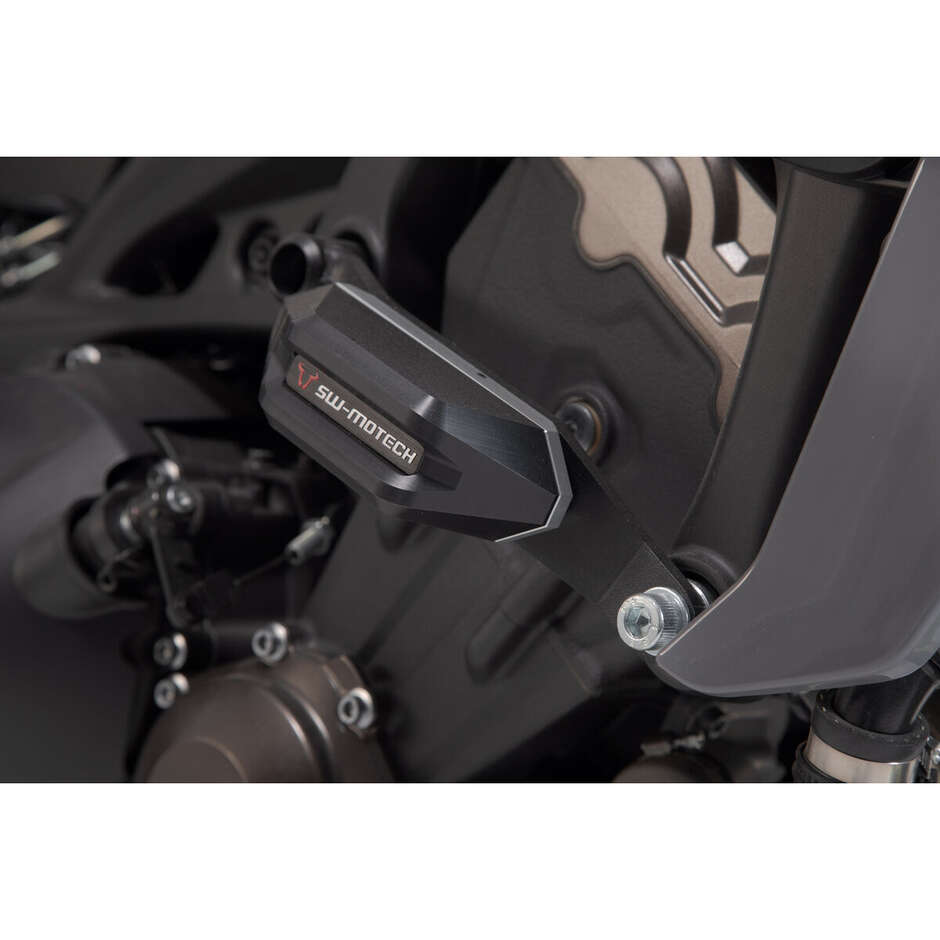 Black Frame Slider Kit STP.06.590.10900/B For Yamaha MT-09/Tracer, XSR900/Abarth