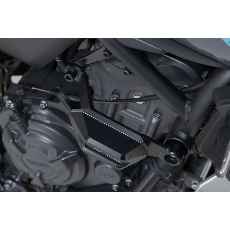 Black Frame Slider Kit STP.06.590.11101/B For Yamaha MT-07 (14-) / MT-07 Tracer (16-)