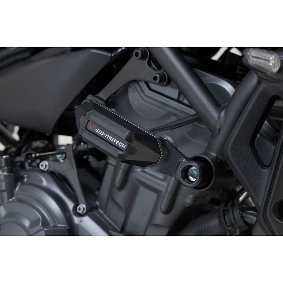 Black Frame Slider Kit STP.06.590.11101/B For Yamaha MT-07 (14-) / MT-07 Tracer (16-)