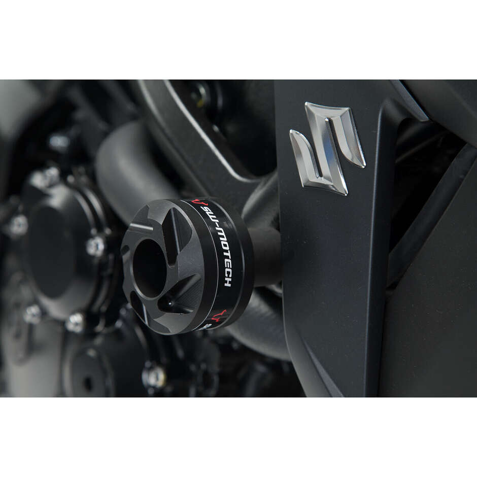 Black Frame Slider Kit STP.06.627.10001/B For Yamaha MT-03 (16-)/Suzuki GSX-S750 (17-)